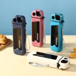 Zannuo Plastic Leakproof Water bottle with Straw, Water Bottle Suitable for Home, Kitchen, Outdoor Activities Camp Travel