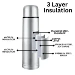 SZM Stainless Steel Bottle - 500ml - Image 3